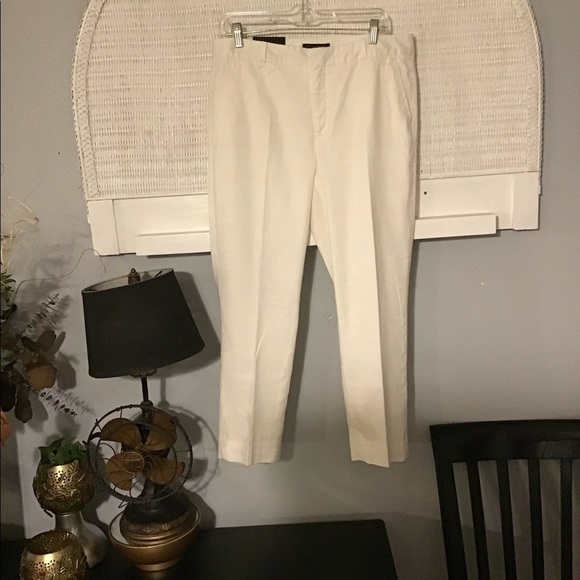 Banana Republic  Avery Washable Stretch Linen Pants (NWT) - Picture 2 of 8